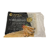 Frozen Nobashi Ebi 21/25 (Tempura Shrimp, Peeled, Tail-on) -383g
