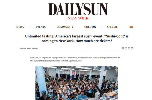 [DailySun New York] Sushi-Con to return this fall with two days of demos and tastings in New York City