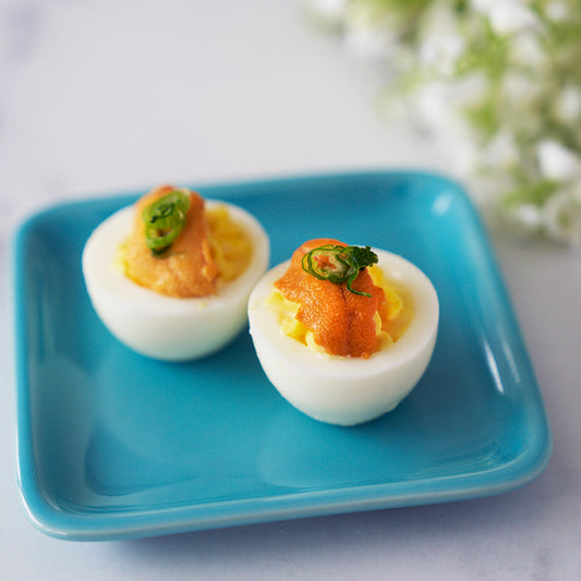 Deviled Egg with Uni