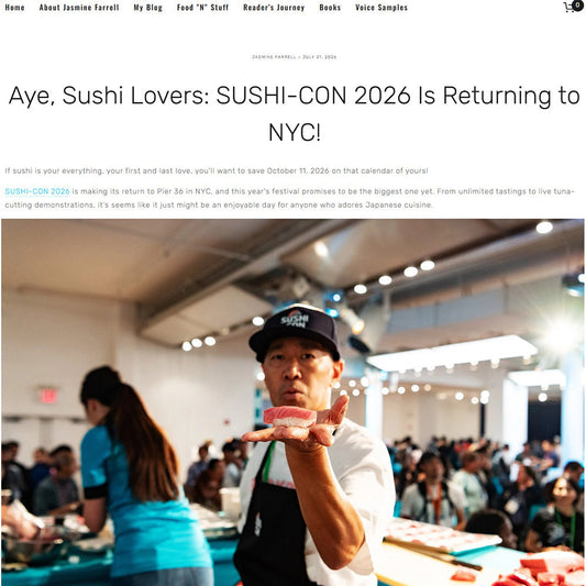 [Food n' Stuff] Aye, Sushi Lovers: SUSHI-CON 2026 Is Returning to NYC!