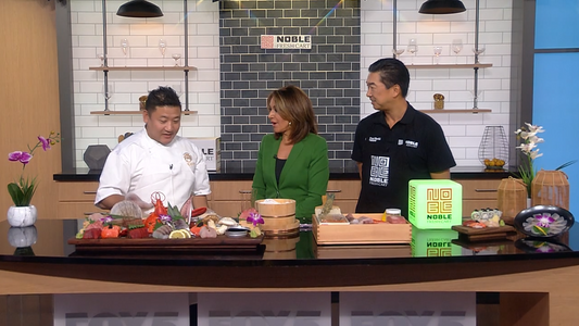 Noble Fresh Cart Featured on FOX 5 Good Day New York before SushiCon 2026