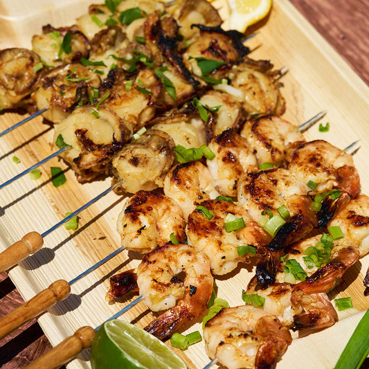 Scallop & Shrimp Skewers