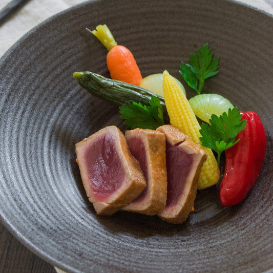 Bluefin Escabeche with a Pickled Garden