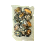 Frozen Boiled Abalone with Shell  (8 ~ 10pc) - 1kg