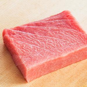Super Frozen Bluefin Tuna Saku (Sashimi Quality - Chutoro) - 0.4 lb ~ 0.6 lb