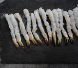 Frozen Nobashi Ebi 16/20, 20pc (Tempura Shrimp, Peeled, Tail-on) - 330g