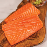 Fresh Bakkafrost Salmon Saku (Sashimi‑Quality, Portion‑Cut) – 1 lb