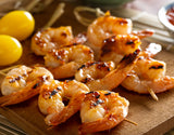 Frozen White Shrimp - Extra Large (Tail On, Peeled & Deveined) - 2 lb